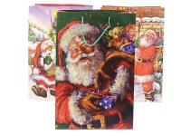 Opakowanie Torebka prezentowa z motywem świątecznym MIX