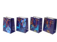 Opakowanie Torebka prezentowa z motywem świątecznym MIX