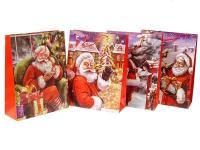 Opakowanie Torebka prezentowa z motywem świątecznym MIX