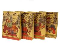 Opakowanie Torebka prezentowa z motywem świątecznym MIX