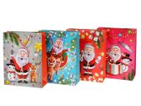 Opakowanie Torebka prezentowa z motywem świątecznym MIX