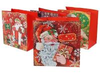 Opakowanie Torebka prezentowa z motywem świątecznym MIX