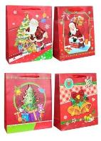 Opakowanie Torebka upominkowa 3D brokat JYWK 313 L