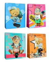 Opakowanie Torebka upominkowa 3D brokat JYWK081 M