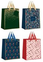 Opakowanie Torebka upominkowa duża Świąteczna mix