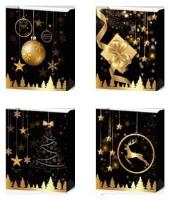 Opakowanie Torebka upominkowa L Boże Narodzenie MIX