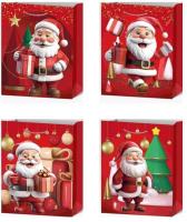 Opakowanie Torebka upominkowa L Boże Narodzenie MIX