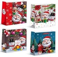 Opakowanie Torebka upominkowa L Boże Narodzenie MIX