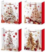 Opakowanie Torebka upominkowa L Boże Narodzenie MIX