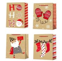 Opakowanie Torebka upominkowa M Boże Narodzenie MIX