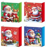 Opakowanie Torebka upominkowa M Boże Narodzenie MIX