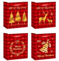 Opakowanie Torebka upominkowa platerowana JYWK GB-2291 L