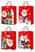 Opakowanie Torebka upominkowa S Boże Narodzenie MIX
