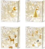 Opakowanie Torebka upominkowa S Boże Narodzenie MIX