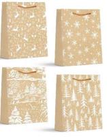 Opakowanie Torebka upominkowa S Boże Narodzenie MIX