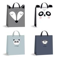 Opakowanie Torebka upominkowa średnia z uszami BB Friends mix