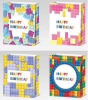 Opakowanie Torebka upominkowa urodziny M MIX