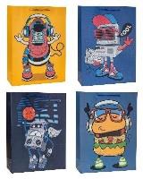 Opakowanie Torebka z brokatem 31x42x12cm mix ROZETTE