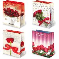 Opakowanie Torebki ozdobne T-2L set 42 Czerwone róże 10 sztuk