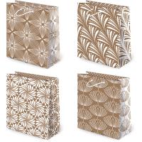 Opakowanie Torebki ozdobne T2K-105 Białe kwiaty 10 sztuk