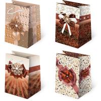 Opakowanie Torebki ozdobne T5-99 Kokardy brązowe 10 sztuk