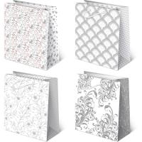 Opakowanie Torebki ozdobne XL-114 Białe mat 10 sztuk