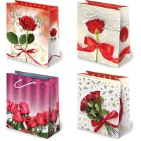 Opakowanie Torebki ozdobne XL set 40 Róże 10 sztuk