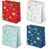 Opakowanie Torebki prezentowe BN T-2L S-15 Gwiazdki 10 sztuk