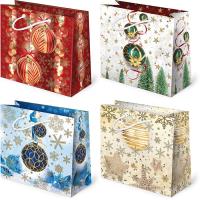 Opakowanie Torebki prezentowe BN T-6L S-40 Christmas bulbs 10 sztuk