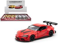 Toyota Supra Gr Racing 1:36 MIX. Wydawca: Kinsmart. SmakLiter.pl Opakowanie Toyota Supra Gr Racing 1:36 MIX