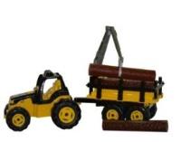 Opakowanie Traktor Steyr z drewnem