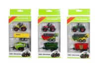 Opakowanie Traktor z dwoma przyczepami MIX