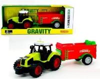 Traktor z przyczepą. Wydawca: TOYS Paweł Wojda. SmakLiter.pl Opakowanie Traktor z przyczepą