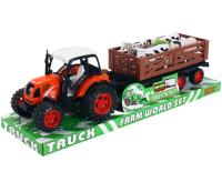 Opakowanie Traktor z przyczepą i zwierzętami