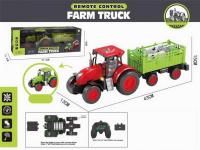 Opakowanie Traktor z przyczepą zdalnie sterowany mix