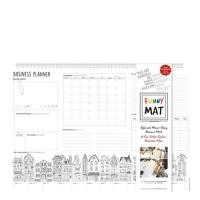 Opakowanie Transparentna mata Strigo Funny Mat Business planer 68x48 cm