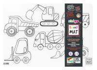 Opakowanie Transparentna mata Strigo Funny Mat Ciężarówki 48x33.5 cm