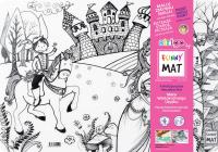 Opakowanie Transparentna mata Strigo Funny Mat Książę i księżniczka 48x33.5 cm