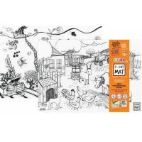 Opakowanie Transparentna mata Strigo Funny Mat Podwodny świat i farma zestaw 2 szt 33,5x48cm