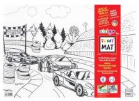 Opakowanie Transparentna mata Strigo Funny Mat Wyścigówki 48x33.5 cm