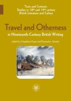 Travel and Otherness in Nineteenth-Century British Writing. Autor: red. Magdalena Pypeć, Przemysław Uściński. SmakLiter.pl Okładka książki Travel and Otherness in Nineteenth-Century British Writing