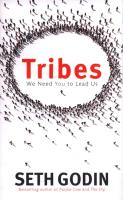 Tribes : We need you to lead us. Autor: Seth Godin. SmakLiter.pl Okładka książki Tribes : We need you to lead us