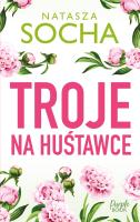 Troje na huśtawce. Autor: Natasza Socha. SmakLiter.pl Okładka książki Troje na huśtawce