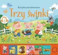 Trzy świnki. Słucham baśni. Autor: Korolkiewicz Elżbieta. SmakLiter.pl Okładka książki Trzy świnki. Słucham baśni