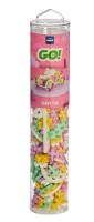 Tuba Cars Candy 200 elementów. Wydawca: PLUS-PLUS. SmakLiter.pl Opakowanie Tuba Cars Candy 200 elementów