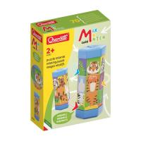 Tuba Mix&Match Zwierzęta. Wydawca: Quercetti. SmakLiter.pl Opakowanie Tuba Mix&Match Zwierzęta