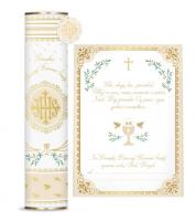 Opakowanie Tuba Pamiątka Komunijna Ornament