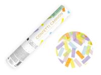 Opakowanie Tuba z konfetti pastel mix 20cm