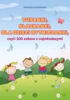 Tupanki, klaskanki, dla dzieci rytmiczanki.... Autor: Katarzyna Janiszewska. SmakLiter.pl Okładka książki Tupanki, klaskanki, dla dzieci rytmiczanki...