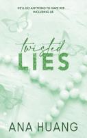 Twisted Lies. Autor: Huang Ana. SmakLiter.pl Okładka książki Twisted Lies